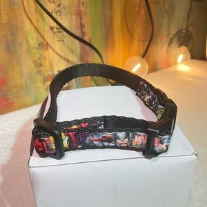 Buckle-Down Buckle Dog Collar, Marvel, Medium 0.5" Fits 8"-12" Neck